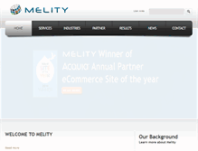 Tablet Screenshot of melity.com